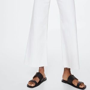 Zara White Culotte Jeans